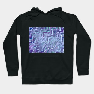 Abstract cosmic wave texture Hoodie